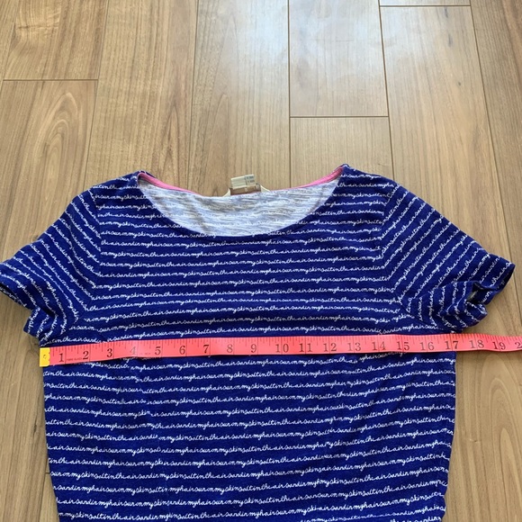 Boden Summer Cursive Dress Cotton Pocket Beach 8R - Picture 8 of 11